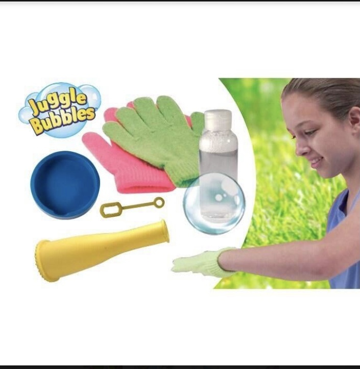 Набор для пускания мыльных пузырей с волшебными перчатками, 50 мл.  #1