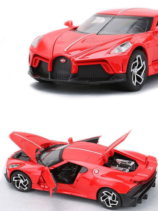 bugatti la voiture noire diecast