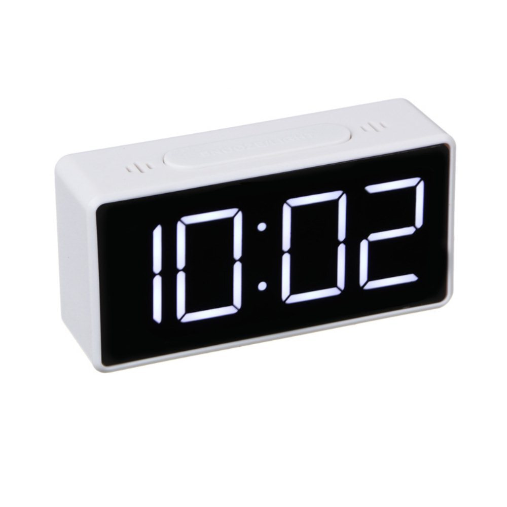 Будильник электронный, LADECOR термометр, 3хААА, USB, 10х3х5 см/ Часы  #1
