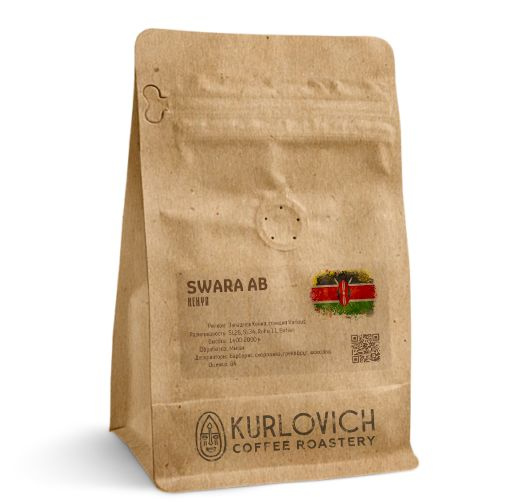 Кофе в зернах Кения Суара AВ 250 гр. арабика свежеобжаренный KURLOVICH COFFEE ROASTERY  #1