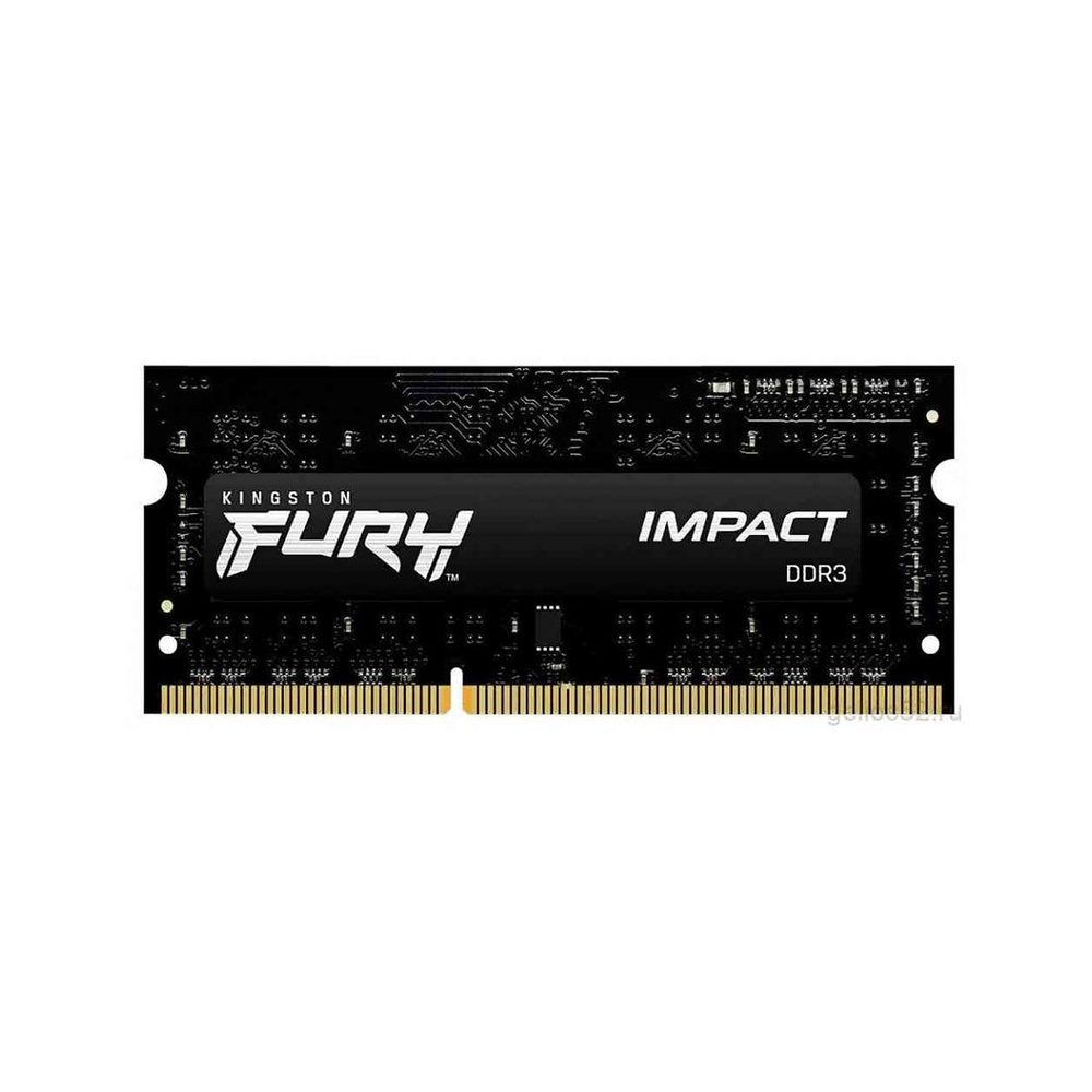 Kingston Оперативная память Модуль памяти Kingston Fury Impact KF318LS11IB/4 DDR3 4GB 1866MHz 1x (Модуль #1