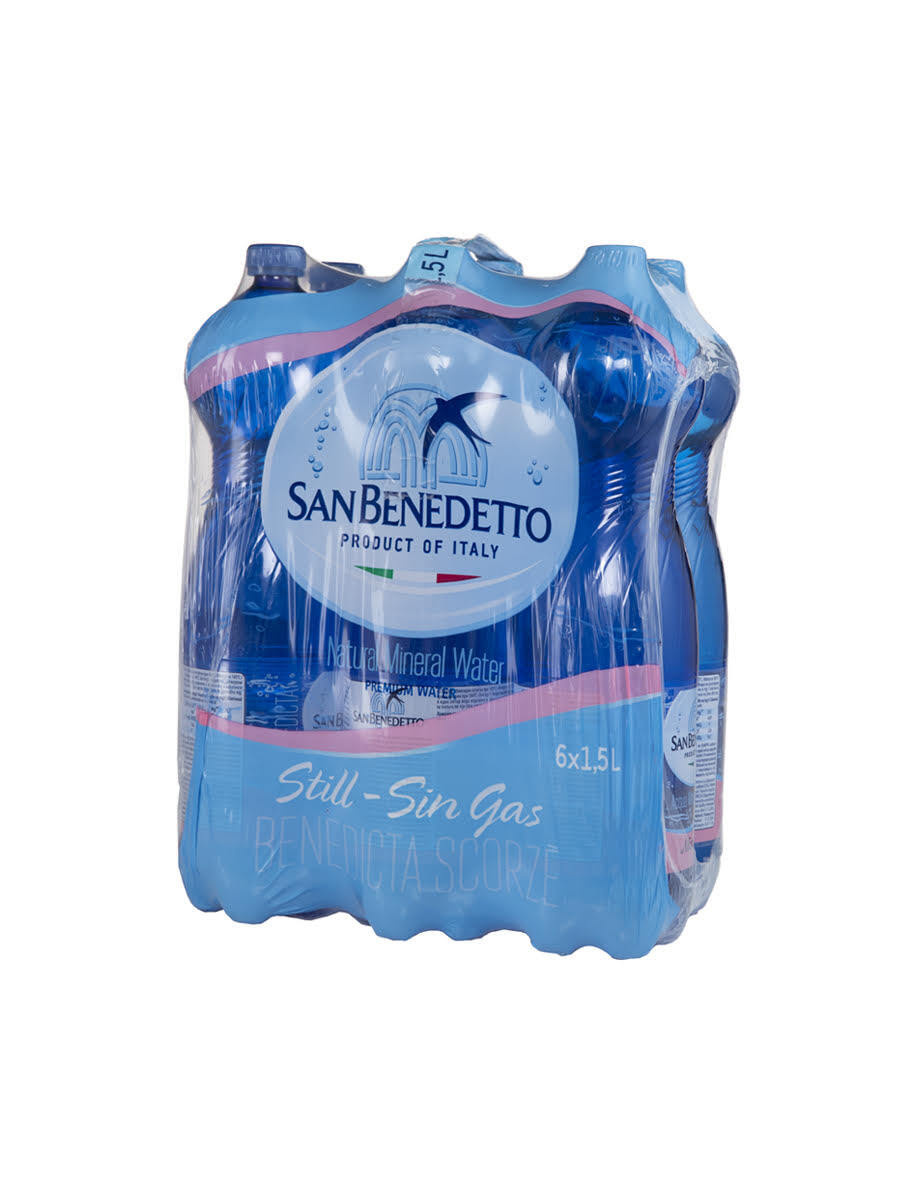 Вода "San Benedetto" 1,50л *6шт, негазированная, пэт — купить в ...