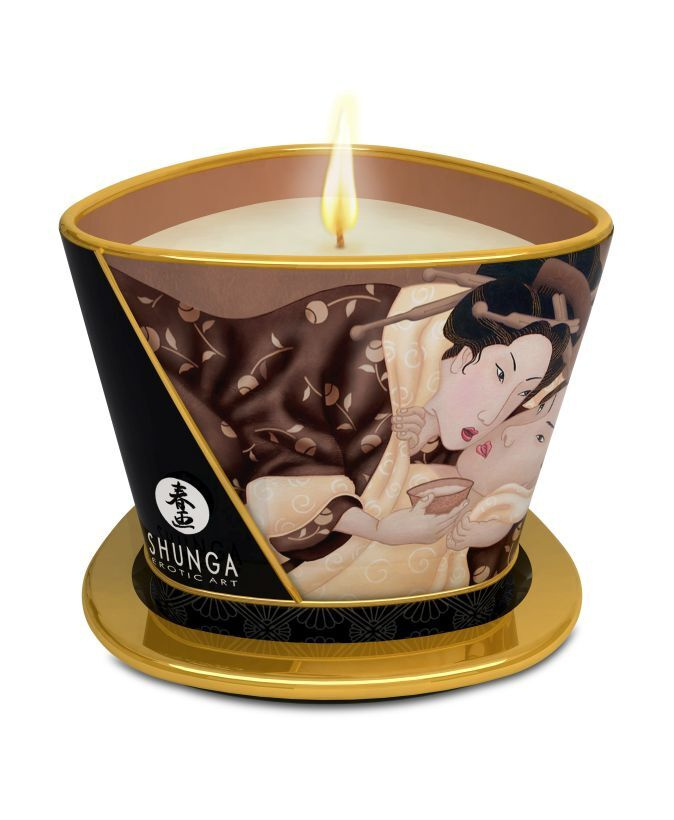 Shunga Массажная свеча Шоколад, 170 мл Шунга #1