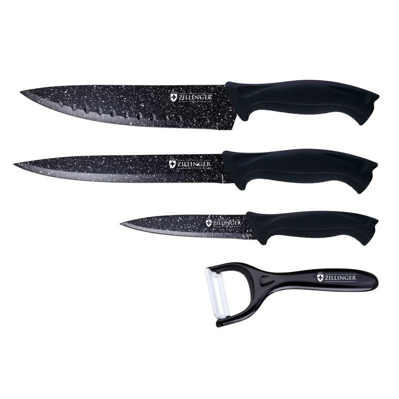  кухонных ножей ZILLINGER, Нержавеющая сталь, 4 предметов  .