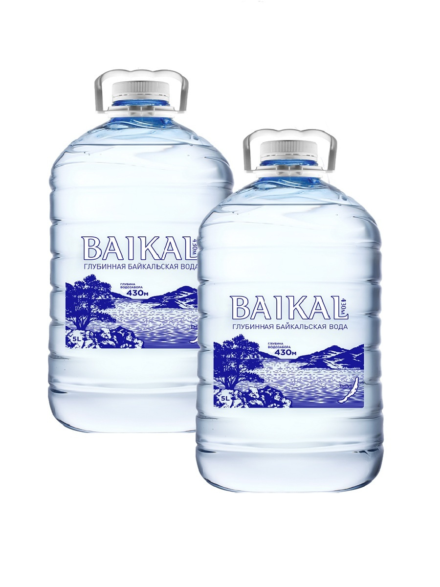 Байкальская глубинная вода "Байкал 430" (BAIKAL 430), негазированная, 2 ...