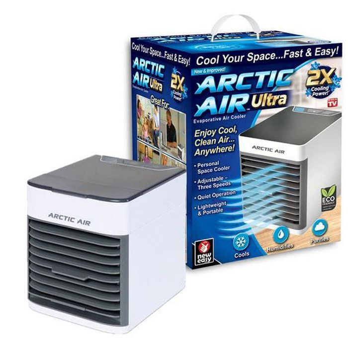 Настольный мини-кондиционер ARCTIC AIR с LED подсветкой, увлажнитель ...