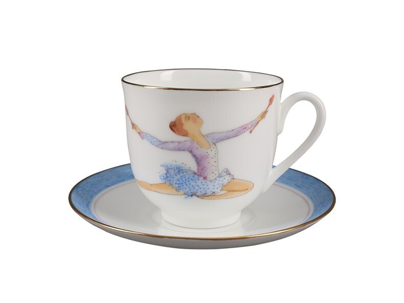 Кофейная пара Императорский фарфоровый завод, 180 мл, на 1 перс ...