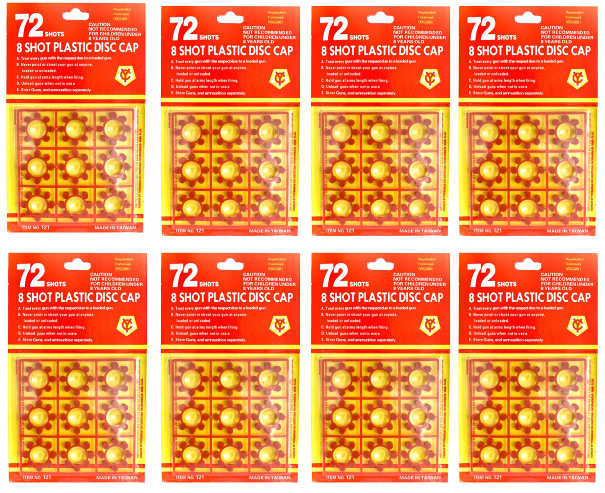 Пистоны "Wicke Euro Caps", 8-зарядные, 576 выстрела, ДИФ Company ...