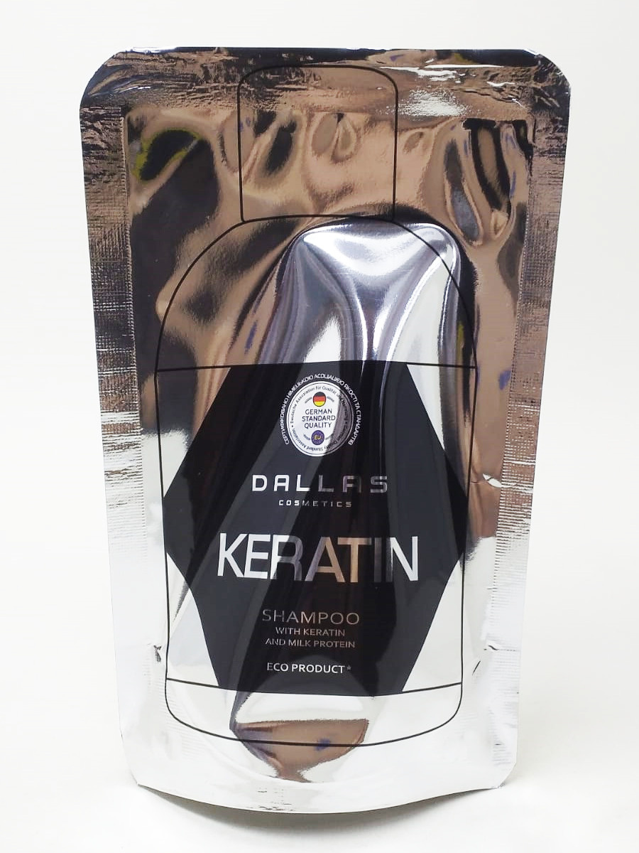 Dallas Шампунь Keratin c кератином и молочным протеином, 70 мл — купить ...