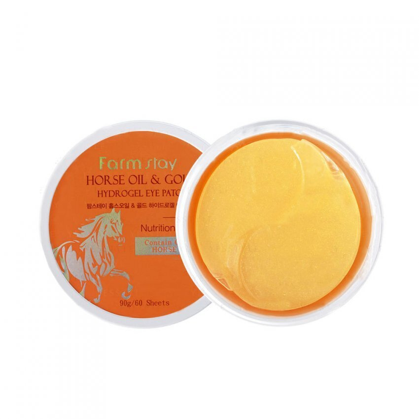 Гидрогелевые патчи с конским жиром и золотом Horse Oil & Gold Hydrogel