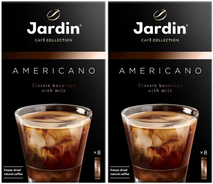 Кофе 3 в 1 Jardin Americano, (15гр х 8 стиков) 2 пачки — купить в ...
