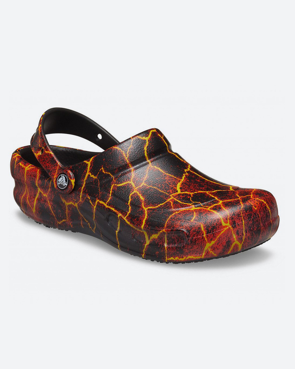 bistro graphic clog crocs