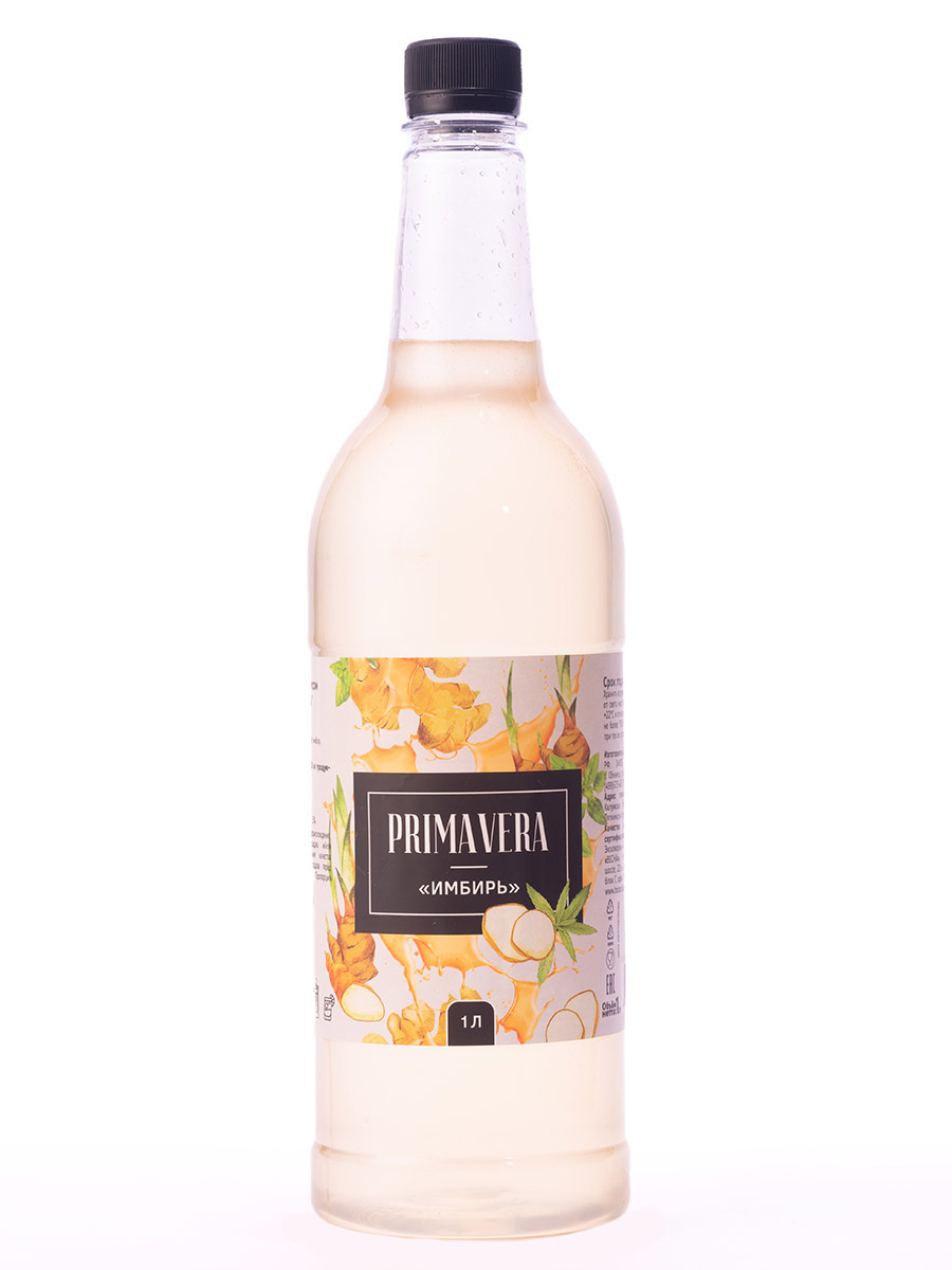 Сироп Primavera Имбирь 1000 мл ПЭТ — купить в интернет-магазине OZON с ...