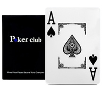 Пластиковые игральные карты , 54 штуки, для покера, высокое качество, тактильно приятные, 100% пластик. Спонсорские товары