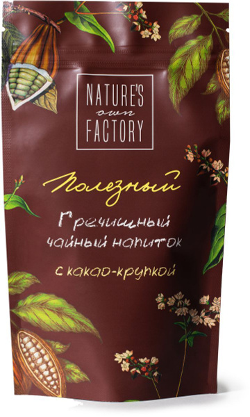 Чай Nature’s own Factory Гречишный, с какао- крупкой, 100 г - купить с ...
