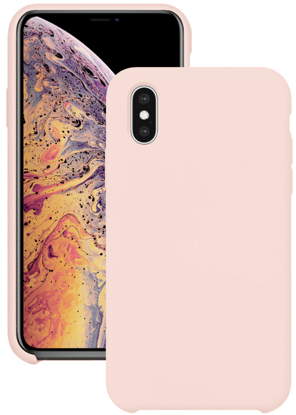 Силиконовый чехол для iPhone XS Max / Apple Silicone Case DF на Айфон ...