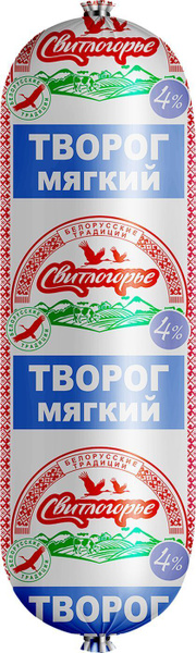 Творог мягкий 4% 400 г, Свитлогорье купить на OZON по низкой цене ...