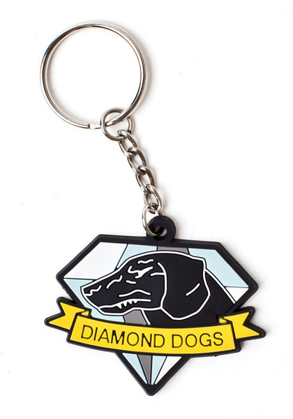Брелок резиновый Метал Гир Солид Diamond Dogs - купить с доставкой по ...
