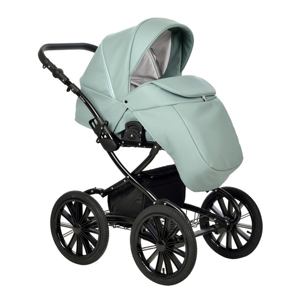 Коляска Indigo Broco Eco Plus 14 Be 04 шалфей кожа - купить с доставкой ...