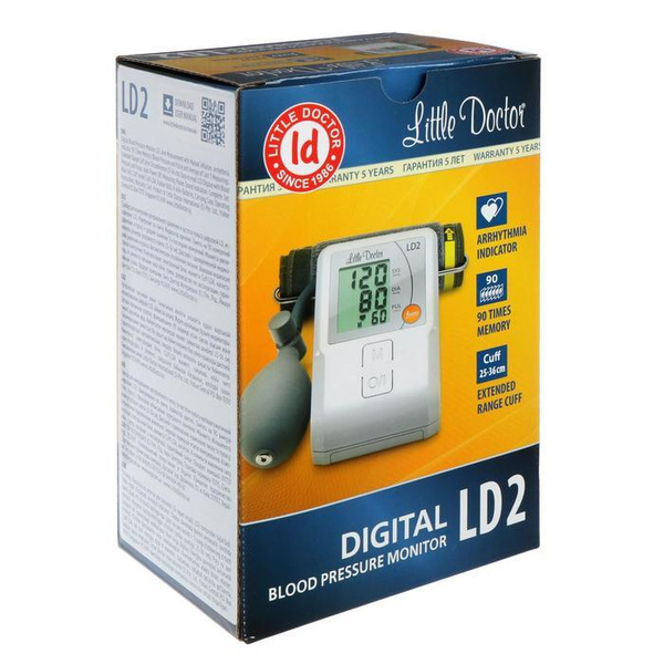 Тонометр полуавтоматический Little Doctor LD-2 - купить с доставкой по ...
