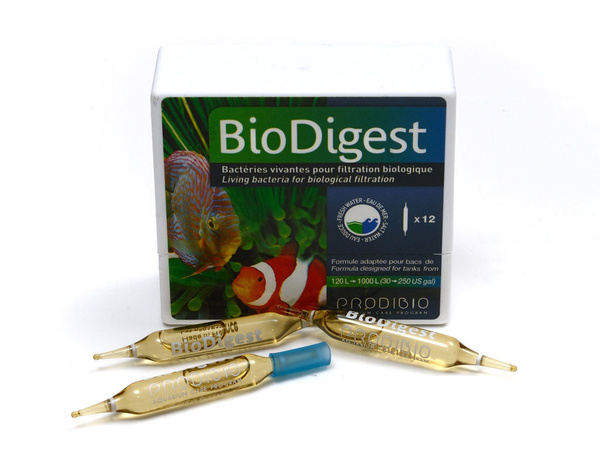 Бактерии для аквариума Prodibio BIO DIGEST 12 шт - купить с доставкой ...