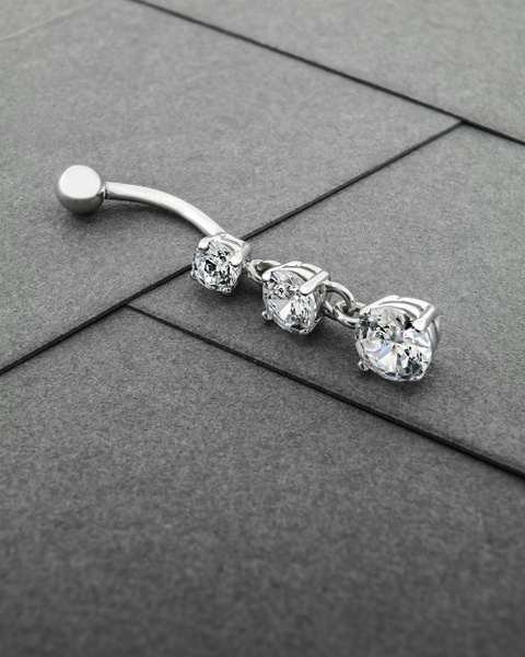 Markiz Пирсинг Пирсинг в пупок / пирсинг с камнями / пирсинг с ...