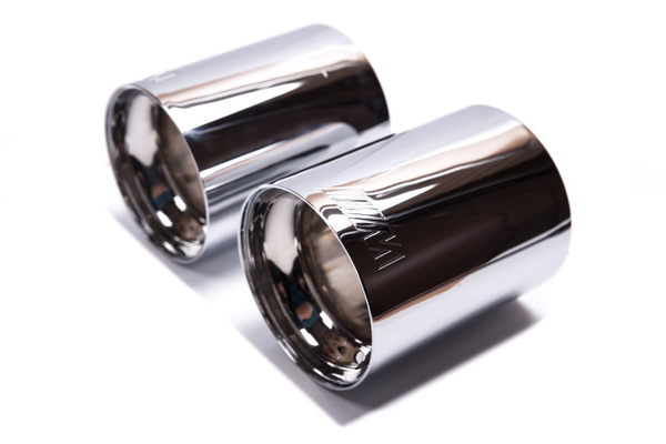 Насадка на глушитель BMW M-power хром одиночная 78 мм - купить по ...