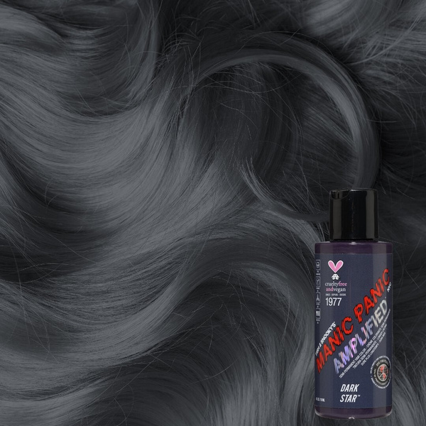 Manic Panic Серая краска для волос профессиональная Amplified Dark Star ...