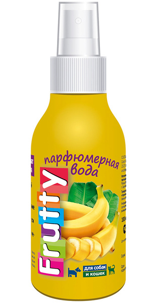 Духи FRUTTY Банан парфюмерная вода для собак и кошек АВЗ (100 мл ...