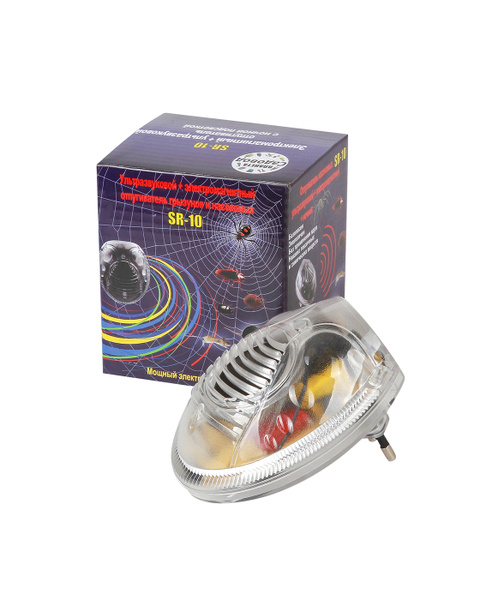 Ультразвуковой отпугиватель пауков, тараканов, блох, клопов и других ...