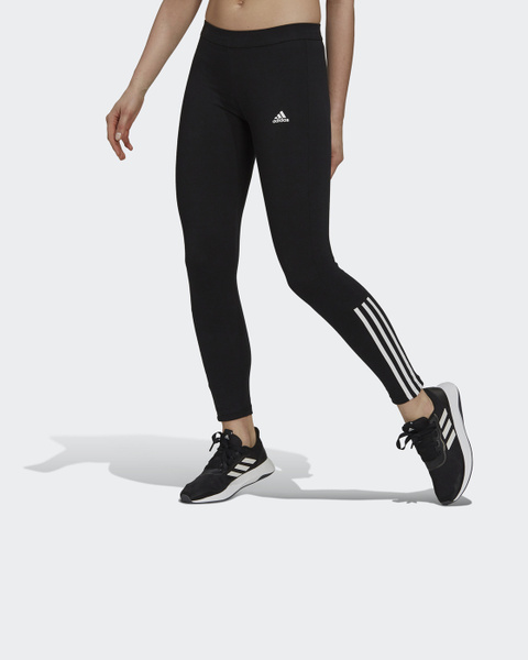 Adidas essentials 3 stripe leggings on sale