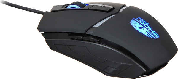 Игровая мышь проводная OKLICK 795G GHOST 315496, черный, серый - купить ...