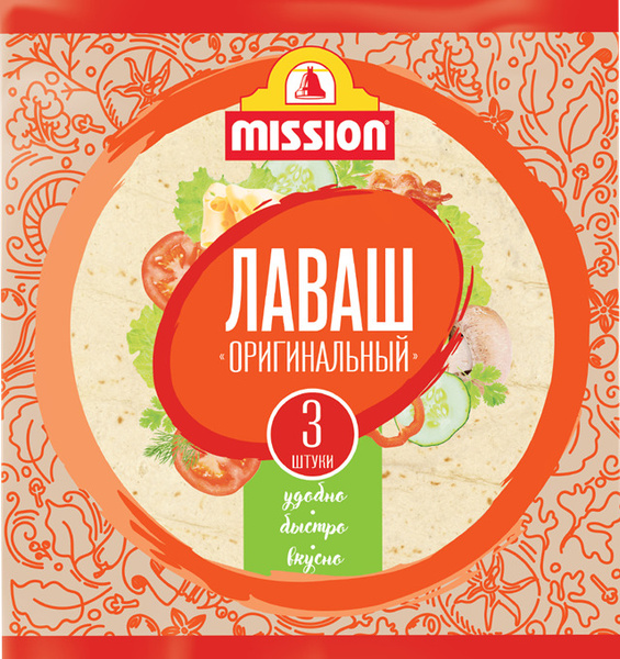Лаваш 270 г, Mission, Оригинальный купить на OZON по низкой цене ...