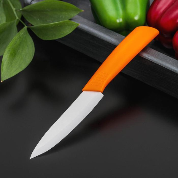 Купить Нож кухонный керамический Симпл , лезвие 10,5 см. по низкой цене ...