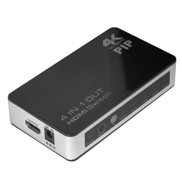 Переключатель HDMI 4 к 1 GCR 4Kx2K 30HZ PIP HDMI switch пульт ДУ
