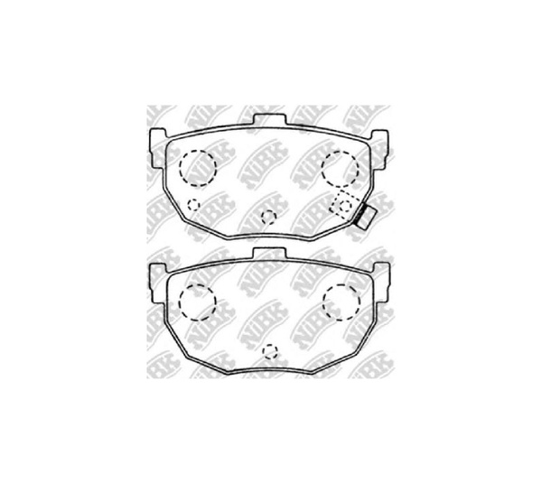 Колодки тормозные NiBK PN2130 - купить по низким ценам в интернет ...