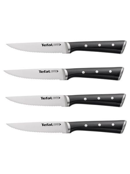 Набор кухонных ножей Tefal, Нержавеющая сталь купить по низкой цене с ...