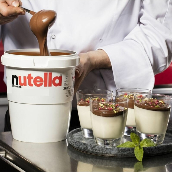 Nutella (Нутелла) паста ореховая с добавлением какао 3 кг/ Паста ...