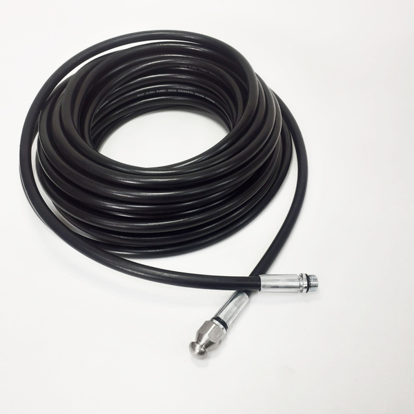 Шланг для прочистки труб и канализации с каналопромывочной форсункой ...