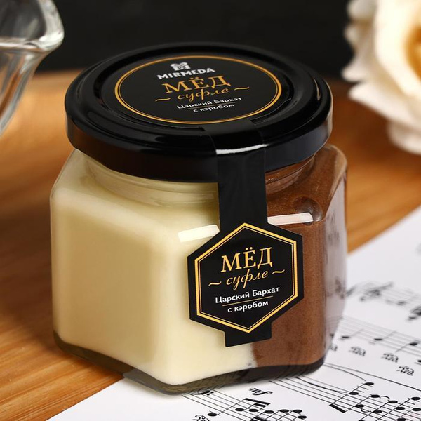 Мёд-суфле "Царский бархат", с кэробом, 180 г - купить с доставкой по ...