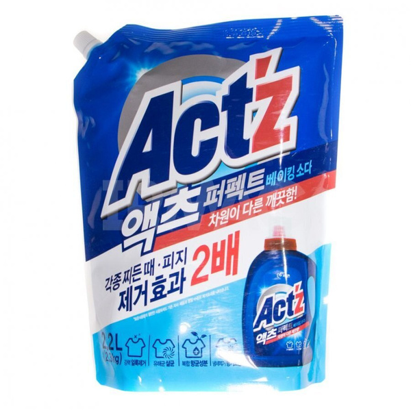 Pigeon гель для стирки белья ACTZ Perfect Baking soda, 2.2 л - купить с ...