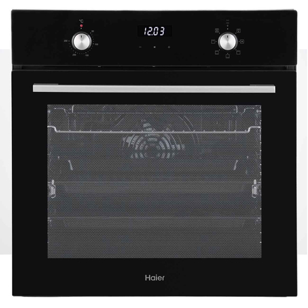 Электрический духовой шкаф Haier HOX-P06HGB купить на OZON по низкой ...