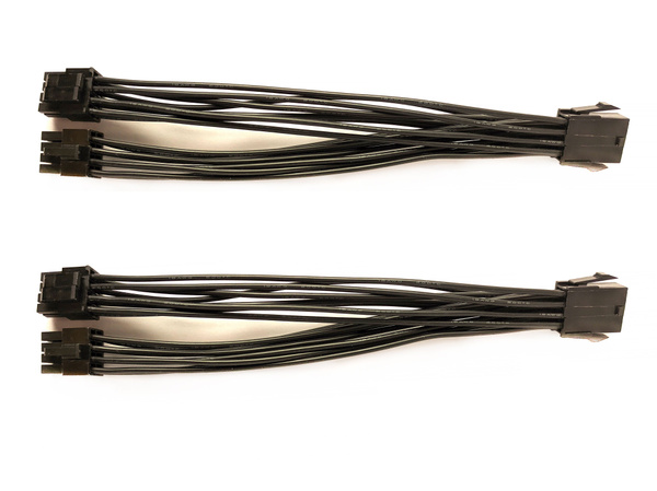 2 шт. Разветвитель 8pin CPU (Процессора) на 8pin CPU и 4+4pin CPU. 20см ...
