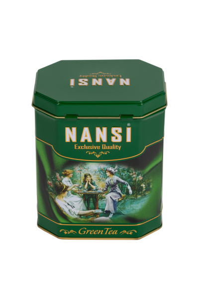 NANSI / НАНСИ Зеленый чай, крупнолистовой GP1 150 г. в железной банке ...