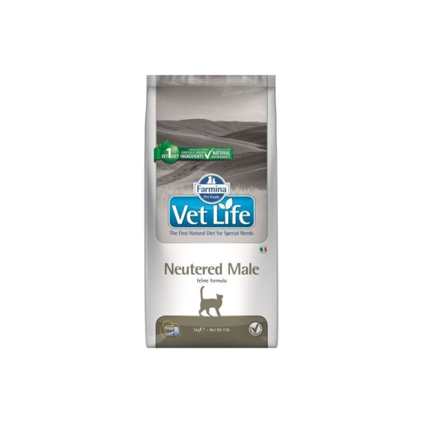 Сухой корм для кастрированных котов Farmina Vet Life Neutered Male 5 кг ...