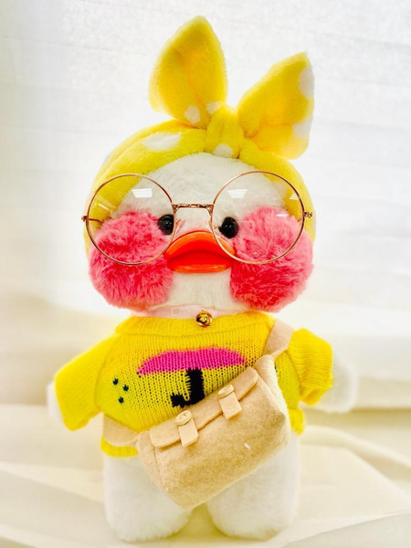 Утка лалафанфан / Мягкая игрушка уточка лалафанфан (lalafanfan duck ...