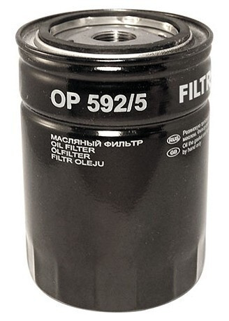 FILTRON OP592/9 - Filtro Olio Avvitabile, Altezza 132mm, Filetto M22X1.5, Ricambio Auto