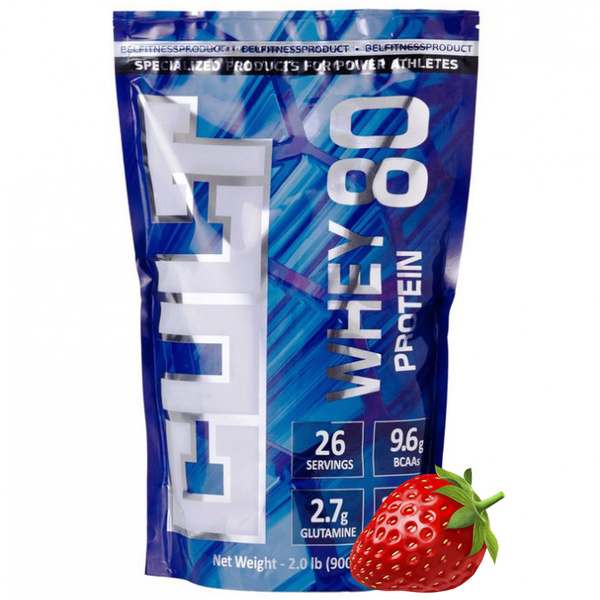 Протеин Cult Whey Protein 80 - 900 грамм, клубника - купить с доставкой ...