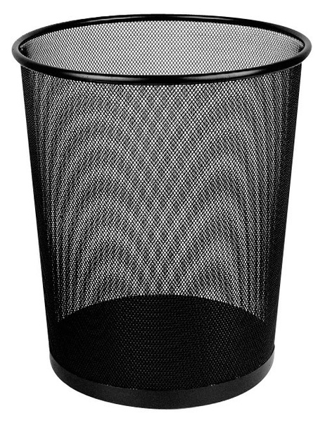 Урна для мусора Deli, E9188, круглая, сетка, черный - купить с ...