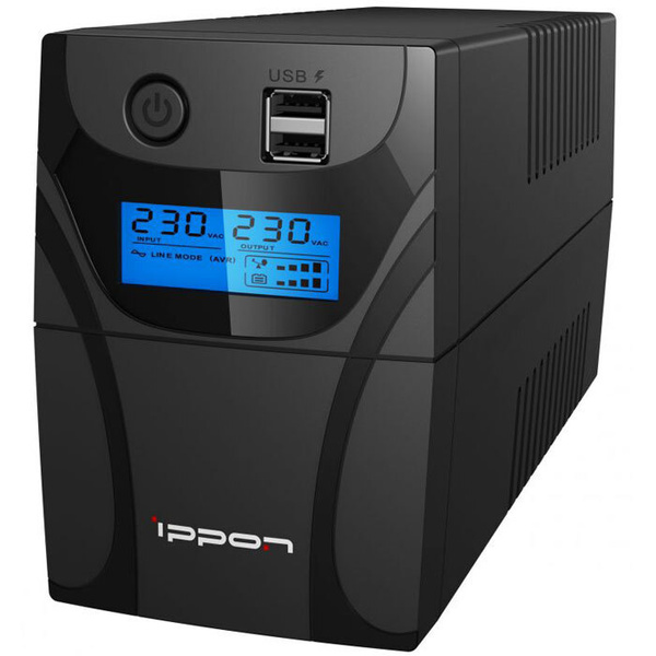 ИБП Ippon Back Power Pro II 800, 800 В·А купить по выгодной цене в ...